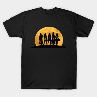 Band Moon Rise with Lightsabers T-Shirt